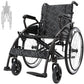 2-in-1 Rollator Walker & Transport Wheelchair with Seat – Lightweight Foldable Mobility Chair for Adults