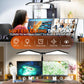 LED Clamp Desk Lamp with Flexible Goosenecks, 4 Color Modes and 5 Brightness Levels for Home Office, Study and Reading