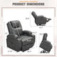 Electric Power Lift Recliner Chair, Adjustable Stand Assist Reclining Sofa Chair for Seniors & Living Room