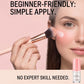 Liquid Foundation & Blush Set, Natural Finish, Moisturizing, Water-Resistant & Long-Lasting