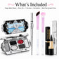 6-Piece Eye Makeup Set with Matte & Shimmer Eyeshadow Palette, Eyebrow Pen, 2 Brushes, Gel Eyeliner & Mascara Primer