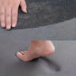 Square Flannel Bathroom Mat, Soft Absorbent Bath Rug with Non-Slip PVC Backing, Printed Floor Mat for Bathroom & Doorway