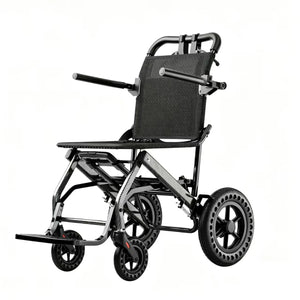 Ultra-Lightweight Portable Folding Travel Wheelchair
