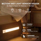 2-Pack 12-Inch LED Under Cabinet Lights with Motion Sensor, USB-C Rechargeable, Magnetic Wireless Mount & 3 Color Temperatures