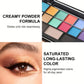 19-Shade All-in-One Makeup Palette with 12 Eyeshadows, Classic Smoky Tones, Highly Pigmented & Blendable, 9918