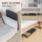 Adjustable Folding TV Tray Table – 6 Height Levels, 3 Tilt Angles, Portable Laptop & Dinner Table with Cup Holder