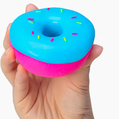 Jelly Donut Squishy Toy, Slow-Rising Sensory Squeeze Fidget Toy