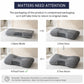 Soybean Fiber Ergonomic Contour Neck Pillow for Side & Back Sleepers, Breathable Head, Neck & Shoulder Support Pillow
