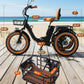 1350W Folding Electric Tricycle for Adults, 48V 15Ah Battery, 20"×4" Fat Tires, 7-Speed, Up to 50-Mile Range