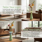 Modern Vase LED Table Lamp, Touch Control, Stepless Dimming, Decorative Flower Vase Bedside Light for Bedroom and Living Room