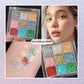 40-Color Eyeshadow Palette & Eye Makeup Set with Eyebrow Pencil, Eyeliner Pen, Mascara & Makeup Brushes