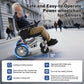 Heavy-Duty 4-Wheel Mobility Scooter for Seniors – 418 lbs Capacity, 12.4 Mile Range, Tight Turning Radius, Electric Travel Scooter