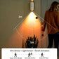 Double-Head RGB LED Night Light with Motion Sensor, USB Rechargeable Magnetic Wall Lamp for Cabinet, Hallway & Stairs