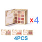Foldable All-in-One Makeup Palette with Eyeshadow, Blush, Lipstick & Shimmer Highlighter, Travel Set