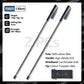 Ultra-Light T800 Carbon Fiber Foldable Trekking Pole – 5-Section Compact Hiking & Walking Stick