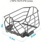 Foldable Electric Scooter for Adults with Pet Basket, 3 Riding Modes, Up to 20-Mile Range, 18.6 MPH