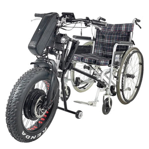 Lightweight 20-Inch 1200W Adjustable Electric Wheelchair Kit