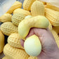 Peanut Squishy Stress Ball, 1-Piece Soft Crunchy ASMR Sensory Squeeze Fidget Toy for Adults