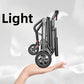 Lightweight Foldable Manual Wheelchair with Airless Wheels