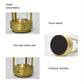 Rechargeable Aluminum Cross Table Lamp, Touch Control, Non-Slip Rubber Base for Bedroom and Dining Room Ambient Lighting