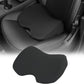 Breathable Leather Memory Foam Car Seat Cushion – Ergonomic Tailbone & Hip Pressure Relief Driving Pad with Mesh Support