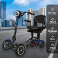 4-Wheel Mobility Scooter for Seniors – 500W Dual Motor, 36V 18Ah Battery, 14" Tires, Disc Brakes, Outdoor Electric Scooter