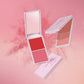 Cream Powder Blush, Highly Pigmented Rosy Cheek Color, Matte & Dewy Finish Options, 5 Shades