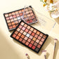 40-Color Eyeshadow Palette with Earth Tones and Macaron Pastels, Matte and Shimmer Blendable Eye Makeup