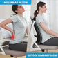 Ergonomic Lumbar Support Pillow – Lower Back & Waist Support Cushion for Office Chair, Car, Home & Desk Seating