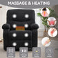 Power Lift Recliner Chair with Massage, 360° Swivel Rocker, 8-Point Vibration & Stand Assist for Adults