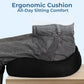Ergonomic Memory Foam Seat Cushion – Coccyx & Tailbone Pressure Relief Chair Pad for Office, Car, Home & Long Sitting