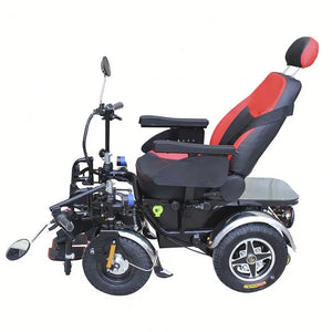 Heavy Duty Electric Wheelchair with Lithium Battery and High Weight Capacity