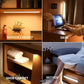 Wireless Motion Activated LED Night Light Energy Efficient Backlit Lamp for Safety Lighting Stairs Bedroom Household