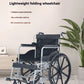 Portable Wheelchair Seat Foldable Class II Elderly Disabled Manual Mobility Rehabilitation Therapy Walking Aid CE