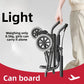 Lightweight Foldable Portable Manual Wheelchair for Travel