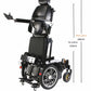 900W Reclining Standing Electric Wheelchair with Headrest