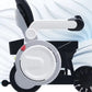 4WD Electric Beach Wheelchair with Seat Lift and Transfer Function