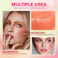 Orange Cream Blush Stick, Moisturizing, Long-Lasting & Waterproof, Twist-Up Design