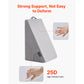 High-Density Foam Bed Wedge Pillow with Soft Washable Cover, Incline Support Pillow for Sleeping & Post-Surgery Recovery
