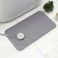 Non-Slip Shower Mat, Cushioned Bathroom Bath Mat with Quick Drainage Holes, Anti-Slip Floor Mat, Easy Installation