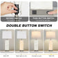 28-Inch Coastal Table Lamps with Night Light and USB-A & USB-C Charging Ports, Seashell Design for Bedroom and Living Room