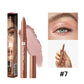 Shimmer Cream Eyeshadow Stick, Waterproof Metallic Eye Shadow Crayon, Blendable & Long-Lasting