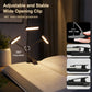USB Rechargeable LED Book Lights, Set of 2, 3 Color Modes, Flexible Gooseneck, Clip-On Cordless Reading Lamps