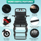 17.7" Lightweight Foldable Manual Wheelchair – Portable Transport Chair for Adults & Narrow Doorways