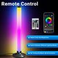 270° RGB LED Desk Light, Dream Color 5050 LED Strip, Bluetooth App and Remote Control, Gaming Setup Ambient Lighting
