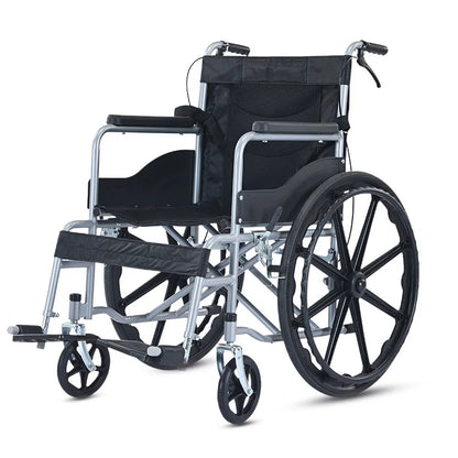 Portable Wheelchair Seat Foldable Class II Elderly Disabled Manual Mobility Rehabilitation Therapy Walking Aid CE