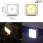 Battery Powered Motion Sensor Night Light, 6 LED 10ft Detection, 15-Second Auto-Off for Closet, Hallway & Stairs