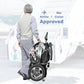 Lightweight Folding Aluminum Alloy Electric Wheelchair for Travel