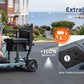 270W 4-Wheel Electric Mobility Scooter for Adults, Foldable Portable Travel Scooter, 10-Mile Range