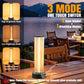 Cordless Rechargeable Table Lamp, 3-Mode Touch Dimming, IP54 Water-Resistant for Indoor and Outdoor Use